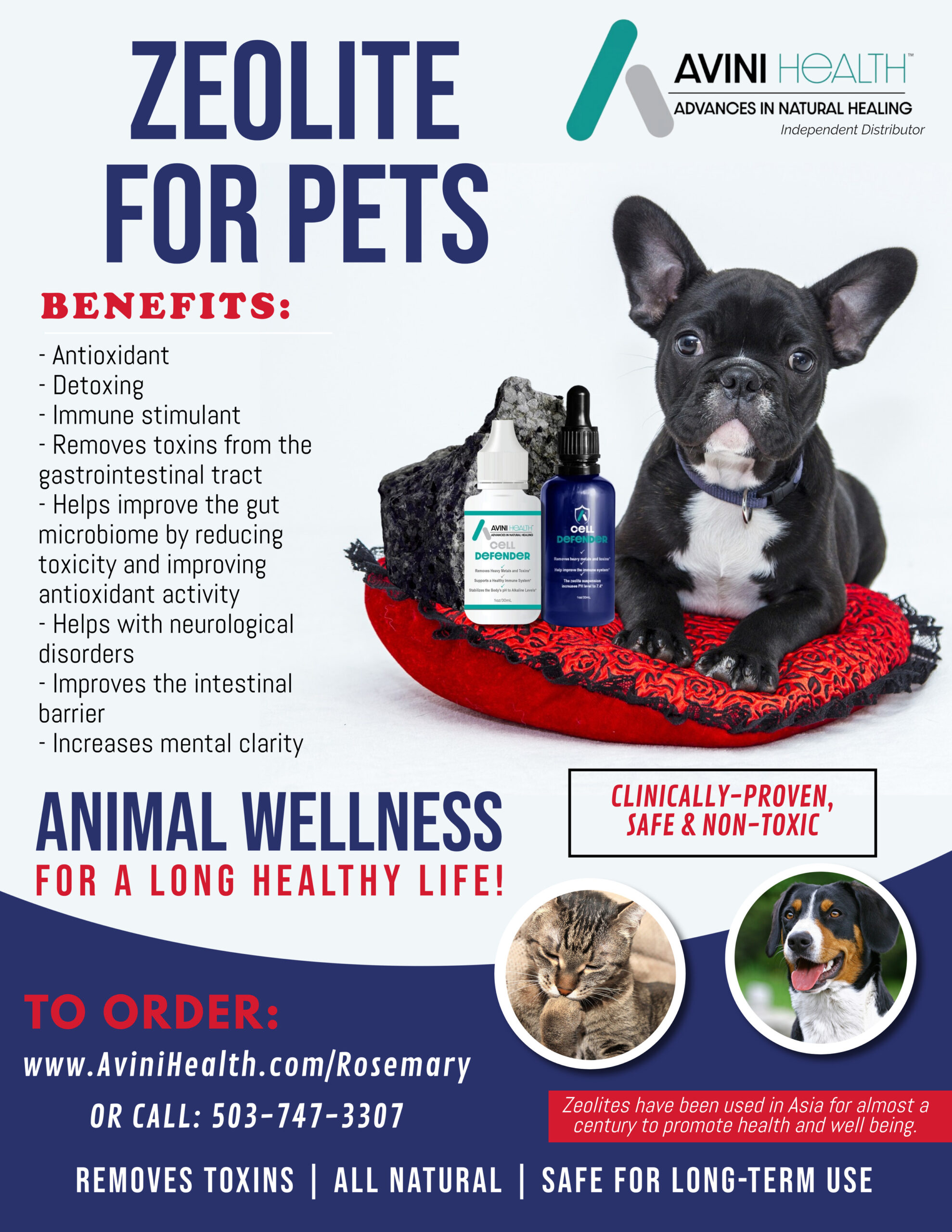 ZeolitesForPetsRosemary zeolite for pets