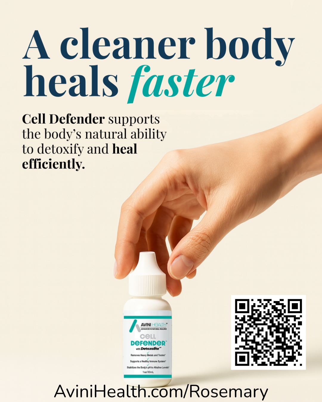 Cell Defender Cell Defender for complete detox of heavy metals