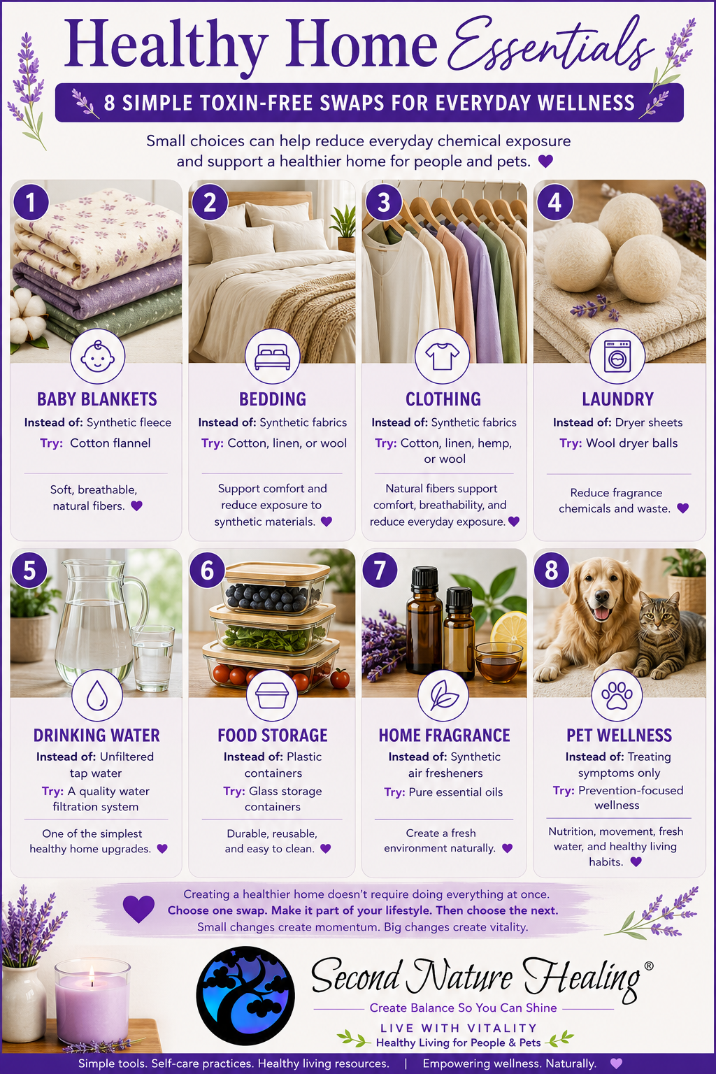 Healthy Home Swaps non-toxic healthy home substitutes